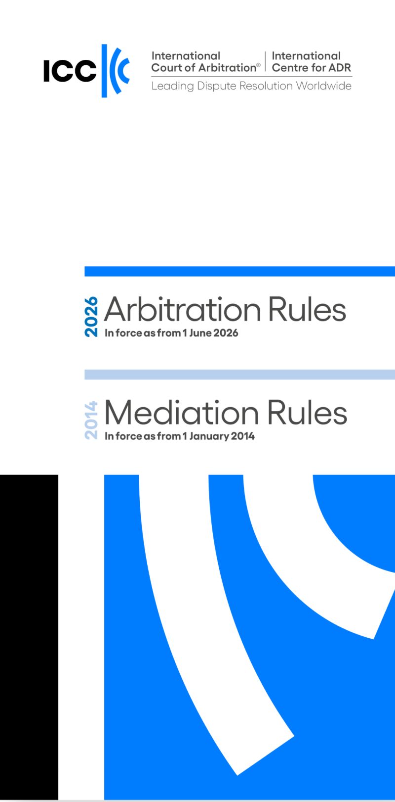 ICC 2026 Arbitration Rules